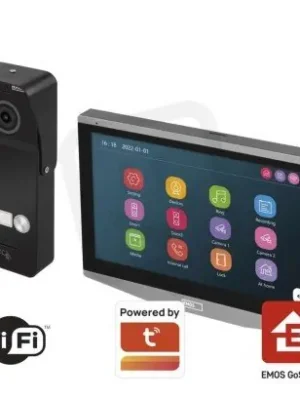 Jen Po Omezenou Doba GoSmart Sada domácího videotelefonu EMOS IP-750A s Wi-Fi EMOS H4020