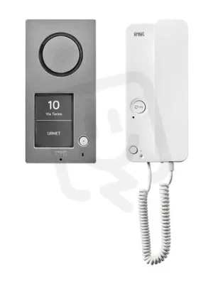 Souprava domovního telefonu pro 1 úč., telef. 1189/1, panel Mikra Plus (2-drát) Vrácení Zdarma