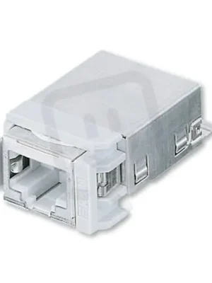 Nejlepší Volba Zásuvka RJ 45-8 ABB Cat. 5e stíněná (R&De Masssari) do nosné masky, R302780