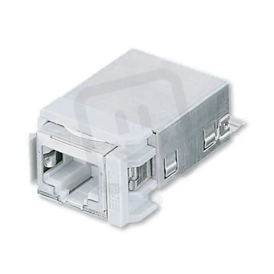 Nejlepší Volba Zásuvka RJ 45-8 ABB Cat. 5e stíněná (R&De Masssari) do nosné masky, R302780