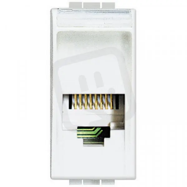 Finální Výprodej BTICINO LIVINGLIGHT ZÁSUVKA DATOVÁ RJ11 K10 1MODULOVÁ N4258/11N