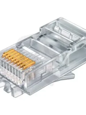 Jen Po Omezenou Doba RJ 45-D Konektor RJ45 UTP nestíněný neskládaný pro datový kabel TYPdrát,CAT.5e