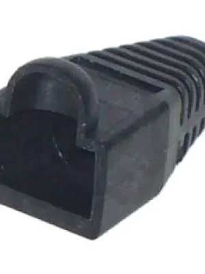 Ochranný pryžový kryt pro konektor RJ 45 černý KRJ 45 černá Originální