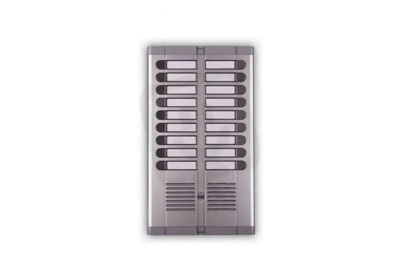 Super Cena Tlačítkový panel pro hlasovou jednotku, 18 tlačítek, 2 sloupce URMET 925/218