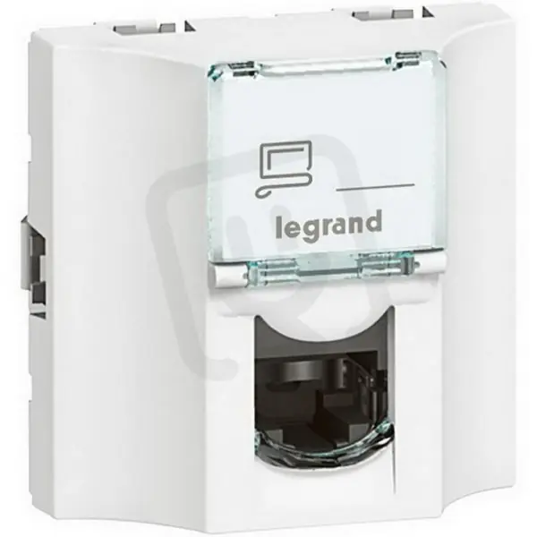 MOSAIC ZÁSUVKA RJ45/RJ45 UTP CAT.6 2MODULOVÝ BÍLÁ LEGRAND 078622 Nízká Cena