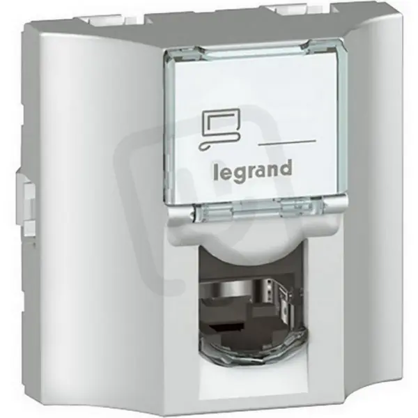 MOSAIC ZÁSUVKA RJ45/RJ45 FTP CAT.6 2MODULOVÝ HLINÍK LEGRAND 078627 Vrácení Zdarma