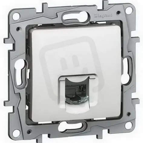 Sezónní Sleva NILOÉ DATOVÁ ZÁSUVKA RJ45 CAT.6 STP BÍLÁ LEGRAND 664775