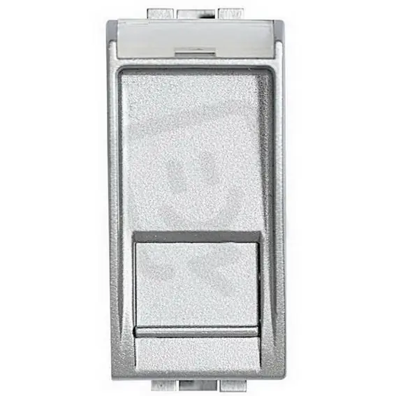 Pouze Dnes BTICINO LIVINGLIGHT ZÁSUVKA CAT.6 FTP 1MODULOVÁ TECH NT4279C6F