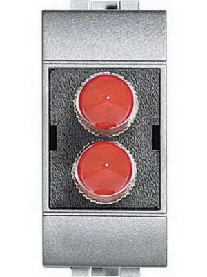 BTICINO LIVINGLIGHT OPTICKÁ ZÁSUVKA 2XST 1MODULOVÁ TECH NT4268ST Odeslání Ihned