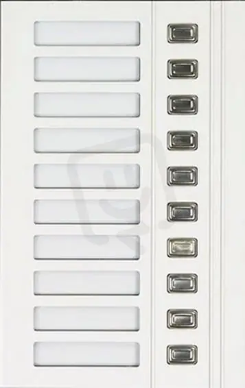 Cenově Výhodný Tesla Stropkov 4FN 230 37 Modul tlačítkový 2-BUS GUARD 10 tl.