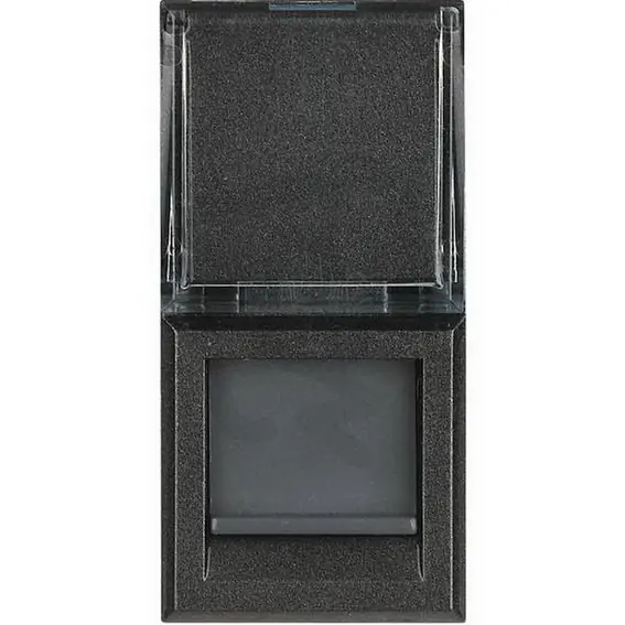Přímo Od Výrobce AXOLUTE ZÁSUVKA RJ45 CAT.6 FTP 1M ANTRACIT BTICINO HS4279C6F