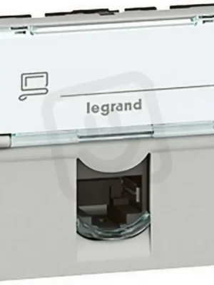 MOSAIC 1XRJ45 FTP CAT.5E 2MODULOVÝ HLINÍK LEGRAND 079455 Nejlepší Cena
