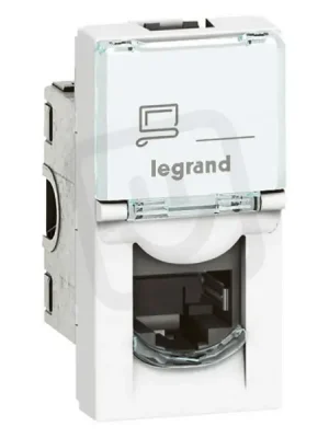 Speciální Cena MOSAIC DATOVÁ ZÁSUVKA RJ45 FTP CAT.6 1M ANTIMIKROBIÁLNÍ LEGRAND 076582
