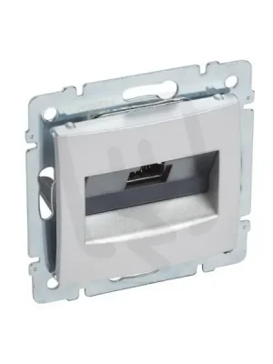 Sleva VALENA HLINÍKOVÁ ZÁSUVKA 1XRJ45 STP CAT.6A LEGRAND 770272