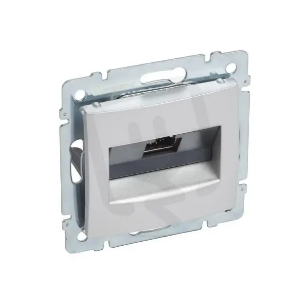 Sleva VALENA HLINÍKOVÁ ZÁSUVKA 1XRJ45 STP CAT.6A LEGRAND 770272