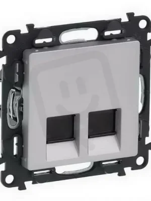 VALENA LIFE DATOVÁ ZÁSUVKA DVOJITÁ 2XRJ45 CAT.6 STP HLINÍK LCS LEGRAND 753347 Akční Cena
