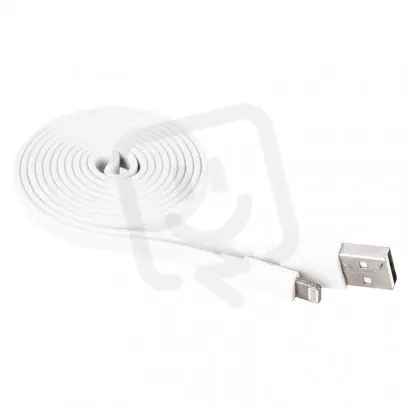 Nejprodávanější Nabíjecí a datový kabel USB-A 2.0 Lightning MFi, 1 m, bílý EMOS SM7013W