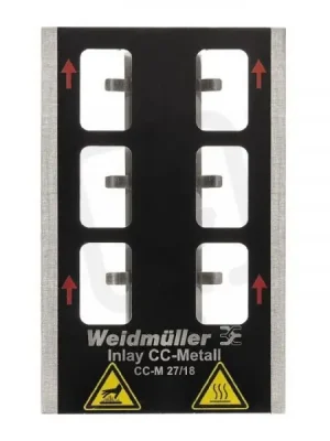 Vkládací štítky INLAY CC-M 27/18 WEIDMÜLLER 1341040000 Nejprodávanější