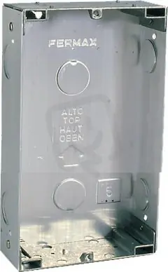 Akční Nabídka Fermax FERMAX8855 Instalační krabice pod omítku pro panel serie 5 Fermax
