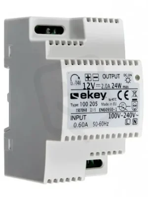 ekey biometric 100205 Zdroj ekey NT REG 230 VAC/12VDC/2,5A Ověřený