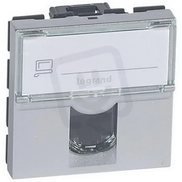MOSAIC 1XRJ45 UTP CAT.6 2MODULOVÝ HLINÍK LEGRAND 079464 Super Cena