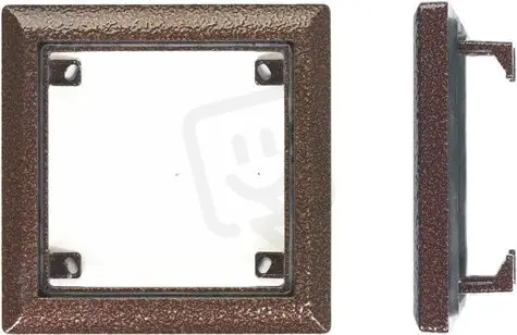 Ověřený Tesla Stropkov 4FF 127 11.1 Rám KARAT pro 1 modul (antika měděná)