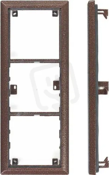 Výhodná Nabídka Tesla Stropkov 4FF 127 13.1 Rám KARAT pro 3 moduly (antika měděná)