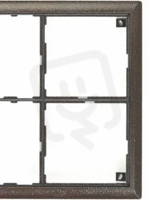 Poslední Šance Tesla Stropkov 4FF 127 14.1 Rám KARAT pro 4 moduly (antika měděná)