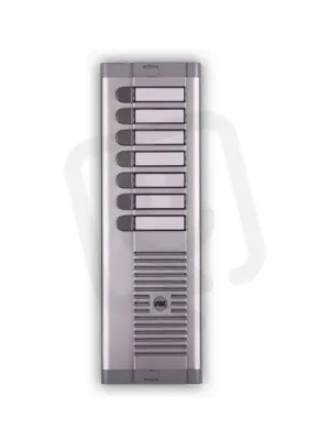 Tlačítkový panel pro hlasovou jednotku, 7 tlačítka, 1 sloupec URMET 925/107 Akční Cena