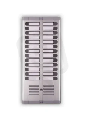 Tlačítkový panel pro hlasovou jednotku, 26 tlačítek, 2 sloupce URMET 925/228 Hit Sezóny