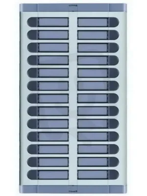 Výprodej Tlačítkový panel, 26 tlačítek, 2 sloupce URMET 925/026