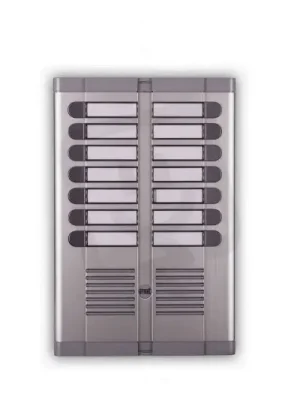 Akční Cena Tlačítkový panel pro hlasovou jednotku, 14 tlačítek, 2 sloupce URMET 925/214