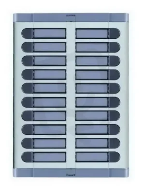 Rychlé Dodání Tlačítkový panel, 20 tlačítek, 2 sloupce URMET 925/020