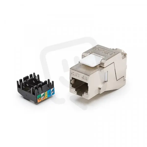 Hit Sezóny Keystone modul 10Giga 1xRJ45 Cat.6A STP beznástrojový KELINE KEJ-C6A-S-10G