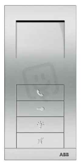 Must-Have Telefon domovní hands-free hliníková stříbrná 83210 AP-683-500-02 ABB