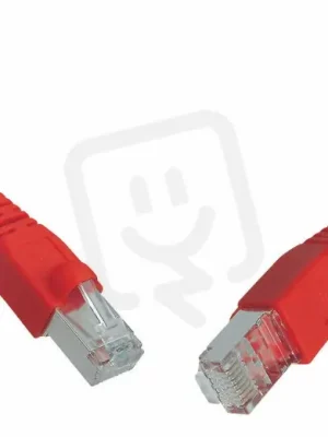 Patch kabel CAT5E SFTP PVC 2m červený snag-proof SOLARIX 28460209 Časově Omezené