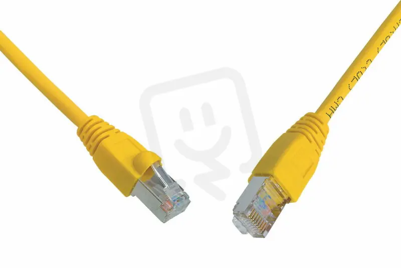 Autentický Patch kabel CAT5E SFTP PVC 3m žlutý snag-proof SOLARIX 28440309