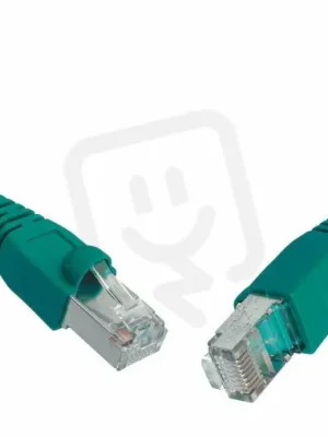 Patch kabel CAT6 SFTP PVC 1m zelený snag-proof SOLARIX 28750109 Must-Have