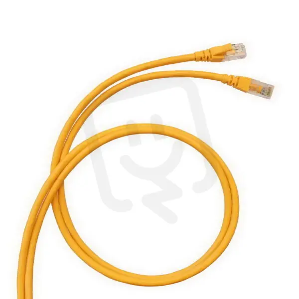 LINKEO C PATCH KABEL CAT.6A UTP STÍNĚNÝ ŽLUTÝ DÉLKA 5M LEGRAND 632881 Ověřený