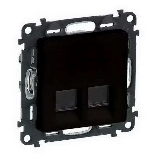 Akce VALENA LIFE 2XRJ45 C6 UTP ČERNÁ LCS LEGRAND 756343