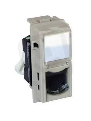 LIVING NOW DATOVÁ ZÁSUVKA RJ45 CAT5E UTP BEZNÁSTROJOVÁ 1 MODUL PÍSEK LEGRAND Rychlé Dodání