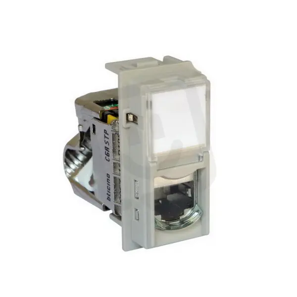 LIVING NOW DATOVÁ ZÁSUVKA RJ45 CAT6A STP BEZNÁSTROJOVÁ 1 MODUL PÍSEK LEGRAND Jen Po Omezenou Doba