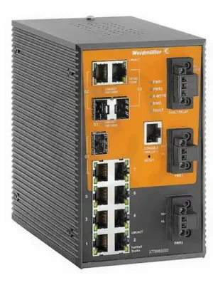 Vrácení Zdarma Síťový spínač IE-SW-SL10M-7TX-3GC-LV WEIDMÜLLER 2778960000