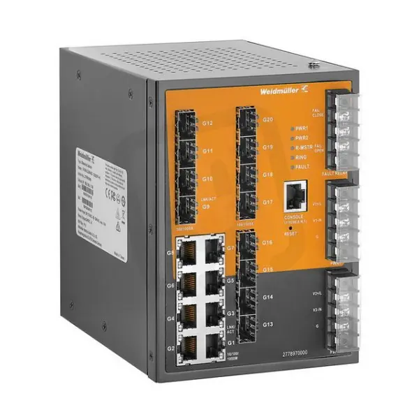 Ihned K Objednání Síťový spínač IE-SW-SL20M-8GT-12GESFP-HV WEIDMÜLLER 2778970000