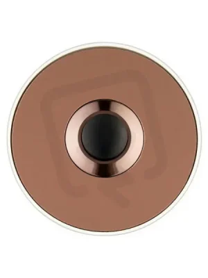 Tlačítko Piccolo Cerchio, bronz-bílá, IP44, kulaté GROTHE 64194 Akce