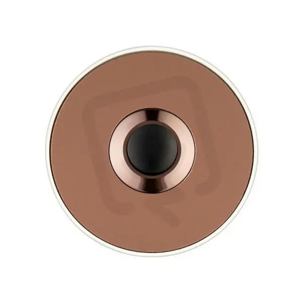 Tlačítko Piccolo Cerchio, bronz-bílá, IP44, kulaté GROTHE 64194 Akce