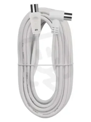 Originální Anténní koaxiální kabel stíněný 10m úhlová vidlice EMOS S31010