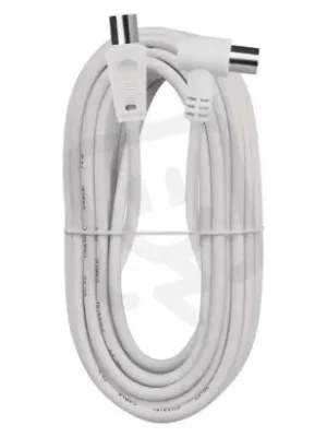 Horká Nabídka Anténní koaxiální kabel stíněný 7,5m úhlová vidlice EMOS S30710