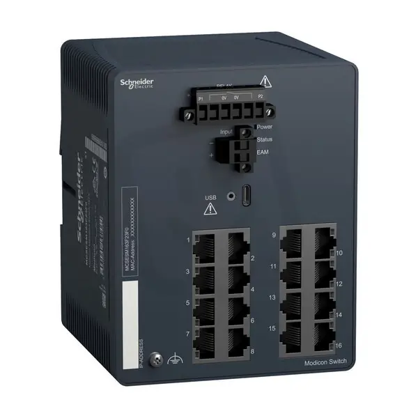 Modicon přepínač 16TX SCHNEIDER MCSESM163F23F0 Horká Nabídka