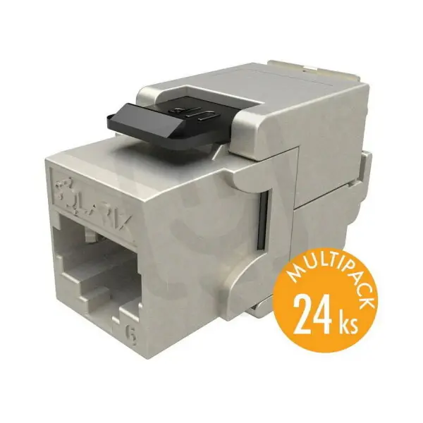 Keystone Solarix CAT6 STP RJ45 černý sam SOLARIX 25286812 Cenový Hit